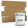 imagePRESTIGE Paints Exterior Paint and Primer In One 1Gallon Flat Comparable Match of Behr Key to the CityMQ214PCM