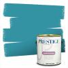 imagePRESTIGE Paints Exterior Paint and Primer In One 1Gallon Flat Comparable Match of Benjamin Moore Sea Isle754BMPCM