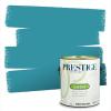 imagePRESTIGE Paints Exterior Paint and Primer In One 1Gallon Flat Comparable Match of Benjamin Moore Sea Isle754BMPCM