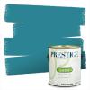 imagePRESTIGE Paints Exterior Paint and Primer In One 1Gallon Flat Comparable Match of Benjamin Moore Sea Isle755BMPCM