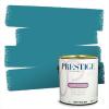imagePRESTIGE Paints Exterior Paint and Primer In One 1Gallon Flat Comparable Match of Benjamin Moore Sea Isle755BMPCM