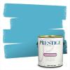 imagePRESTIGE Paints Exterior Paint and Primer In One 1Gallon Flat Comparable Match of Benjamin Moore Sea Isle768BMPCM