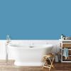 imagePRESTIGE Paints Exterior Paint and Primer In One 1Gallon Flat Comparable Match of Benjamin Moore Sea Isle775BMPCM