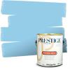imagePRESTIGE Paints Exterior Paint and Primer In One 1Gallon Flat Comparable Match of Benjamin Moore Sea Isle787BMPCM