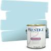 imagePRESTIGE Paints Exterior Paint and Primer In One 1Gallon Flat Comparable Match of Benjamin Moore Sea IsleSkyscraper