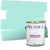 imagePRESTIGE Paints Exterior Paint and Primer In One 1Gallon Satin Comparable Match of Behr Soapstone MQ423PCM