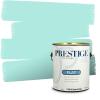 imagePRESTIGE Paints Exterior Paint and Primer In One 1Gallon Satin Comparable Match of Behr Soapstone MQ423PCM