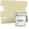 imagePRESTIGE Paints Exterior Paint and Primer In One 1Gallon Satin Comparable Match of Behr Soapstone MQ440PCM