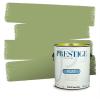 imagePRESTIGE Paints Exterior Paint and Primer In One 1Gallon Satin Comparable Match of Behr Soapstone MQ443PCM