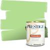 imagePRESTIGE Paints Exterior Paint and Primer In One 1Gallon Satin Comparable Match of Behr Soapstone MQ446PCM