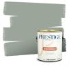 imagePRESTIGE Paints Exterior Paint and Primer In One 1Gallon Satin Comparable Match of Behr Soapstone MQ617PCM