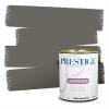imagePRESTIGE Paints Exterior Paint and Primer In One 1Gallon Satin Comparable Match of Behr Soapstone MQ619PCM