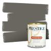 imagePRESTIGE Paints Exterior Paint and Primer In One 1Gallon Satin Comparable Match of Behr Soapstone MQ619PCM