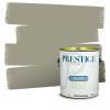 imagePRESTIGE Paints Exterior Paint and Primer In One 1Gallon Satin Comparable Match of Behr Soapstone MQ626PCM