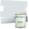 imagePRESTIGE Paints Exterior Paint and Primer In One 1Gallon Satin Comparable Match of Benjamin Moore Cloud White875BMPCM