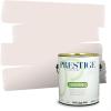 imagePRESTIGE Paints Exterior Paint and Primer In One 1Gallon Satin Comparable Match of Benjamin Moore Cloud White878BMPCM