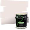 imagePRESTIGE Paints Exterior Paint and Primer In One 1Gallon Satin Comparable Match of Benjamin Moore Cloud White878BMPCM