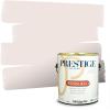 imagePRESTIGE Paints Exterior Paint and Primer In One 1Gallon Satin Comparable Match of Benjamin Moore Cloud White878BMPCM