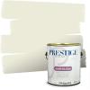 imagePRESTIGE Paints Exterior Paint and Primer In One 1Gallon Satin Comparable Match of Benjamin Moore Cloud White936BMPCM