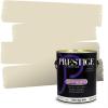 imagePRESTIGE Paints Exterior Paint and Primer In One 1Gallon Satin Comparable Match of Benjamin Moore Cloud White941BMPCM