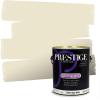 imagePRESTIGE Paints Exterior Paint and Primer In One 1Gallon Satin Comparable Match of Benjamin Moore Cloud White944BMPCM