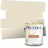 imagePRESTIGE Paints Exterior Paint and Primer In One 1Gallon Satin Comparable Match of Benjamin Moore Cloud White950BMPCM