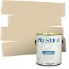 imagePRESTIGE Paints Exterior Paint and Primer In One 1Gallon Satin Comparable Match of Benjamin Moore Cloud White959BMPCM