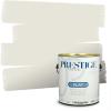 imagePRESTIGE Paints Exterior Paint and Primer In One 1Gallon Satin Comparable Match of Benjamin Moore Cloud White961BMPCM