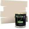 imagePRESTIGE Paints Exterior Paint and Primer In One 1Gallon Satin Comparable Match of Benjamin Moore Cloud White965BMPCM