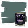 imagePRESTIGE Paints Exterior Paint and Primer In One 1Gallon SemiGloss Comparable Match of Behr Black EvergreenMQ639PCM