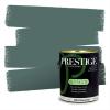 imagePRESTIGE Paints Exterior Paint and Primer In One 1Gallon SemiGloss Comparable Match of Behr Black EvergreenMQ639PCM