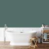 imagePRESTIGE Paints Exterior Paint and Primer In One 1Gallon SemiGloss Comparable Match of Behr Black EvergreenMQ639PCM