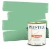 imagePRESTIGE Paints Exterior Paint and Primer In One 1Gallon SemiGloss Comparable Match of Behr Black EvergreenMQ640PCM
