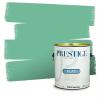 imagePRESTIGE Paints Exterior Paint and Primer In One 1Gallon SemiGloss Comparable Match of Behr Black EvergreenMQ641PCM