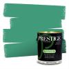 imagePRESTIGE Paints Exterior Paint and Primer In One 1Gallon SemiGloss Comparable Match of Behr Black EvergreenMQ642PCM