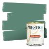 imagePRESTIGE Paints Exterior Paint and Primer In One 1Gallon SemiGloss Comparable Match of Behr Black EvergreenMQ643PCM
