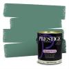 imagePRESTIGE Paints Exterior Paint and Primer In One 1Gallon SemiGloss Comparable Match of Behr Black EvergreenMQ643PCM