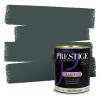 imagePRESTIGE Paints Exterior Paint and Primer In One 1Gallon SemiGloss Comparable Match of Behr Black EvergreenMQ644PCM