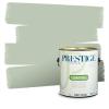 imagePRESTIGE Paints Exterior Paint and Primer In One 1Gallon SemiGloss Comparable Match of Behr Black EvergreenMQ645PCM