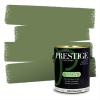 imagePRESTIGE Paints Exterior Paint and Primer In One 1Gallon SemiGloss Comparable Match of Behr Black EvergreenMQ647PCM