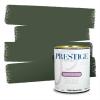 imagePRESTIGE Paints Exterior Paint and Primer In One 1Gallon SemiGloss Comparable Match of Behr Black EvergreenMQ649PCM