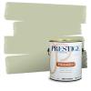 imagePRESTIGE Paints Exterior Paint and Primer In One 1Gallon SemiGloss Comparable Match of Behr Black EvergreenMQ650PCM