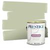 imagePRESTIGE Paints Exterior Paint and Primer In One 1Gallon SemiGloss Comparable Match of Behr Black EvergreenMQ650PCM
