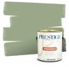 imagePRESTIGE Paints Exterior Paint and Primer In One 1Gallon SemiGloss Comparable Match of Behr Black EvergreenMQ651PCM