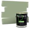 imagePRESTIGE Paints Exterior Paint and Primer In One 1Gallon SemiGloss Comparable Match of Behr Black EvergreenMQ651PCM