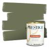 imagePRESTIGE Paints Exterior Paint and Primer In One 1Gallon SemiGloss Comparable Match of Behr Black EvergreenMQ653PCM