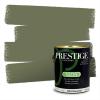imagePRESTIGE Paints Exterior Paint and Primer In One 1Gallon SemiGloss Comparable Match of Behr Black EvergreenMQ653PCM