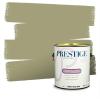 imagePRESTIGE Paints Exterior Paint and Primer In One 1Gallon SemiGloss Comparable Match of Behr Black EvergreenMQ657PCM