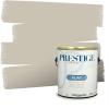 imagePRESTIGE Paints Exterior Paint and Primer In One 1Gallon SemiGloss Comparable Match of Behr Black EvergreenMQ659PCM