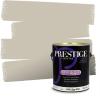 imagePRESTIGE Paints Exterior Paint and Primer In One 1Gallon SemiGloss Comparable Match of Behr Black EvergreenMQ659PCM